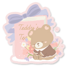 Load image into Gallery viewer, Teddyton&#39;s day dream - Premium Velvet Sticker
