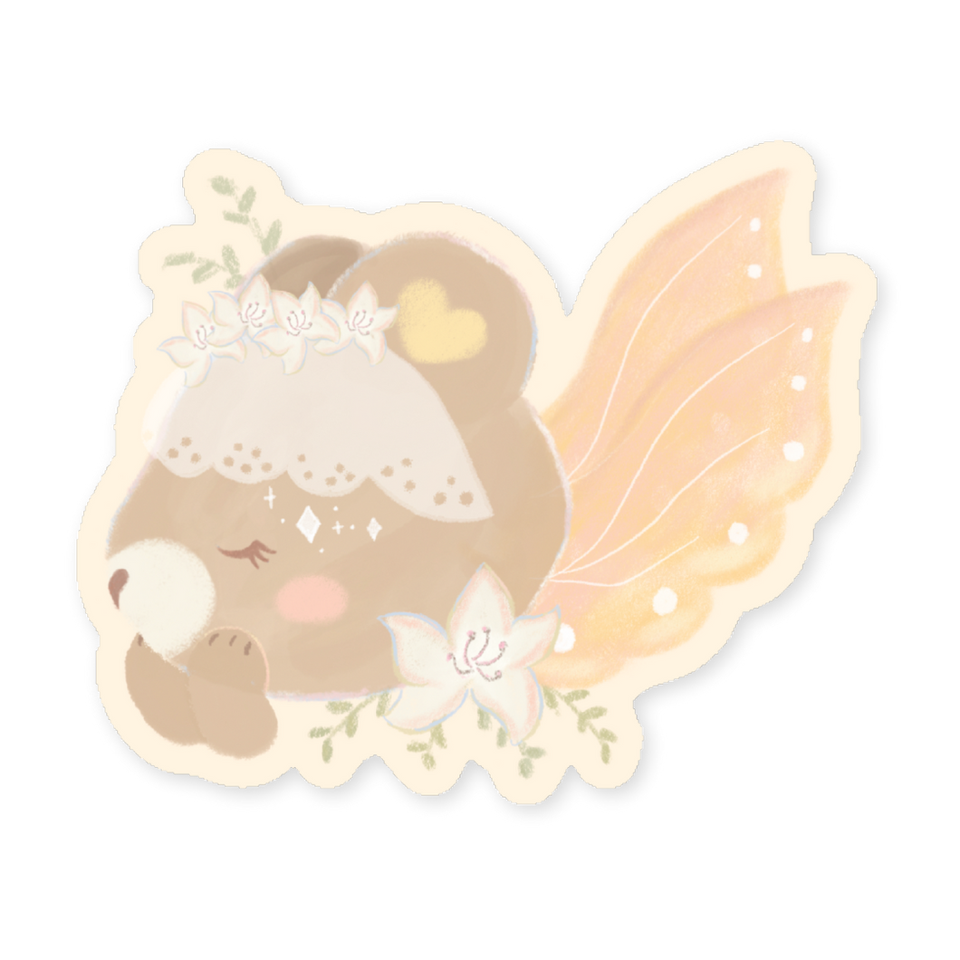 Emerie Lace Fairy - Premium Velvet Sticker