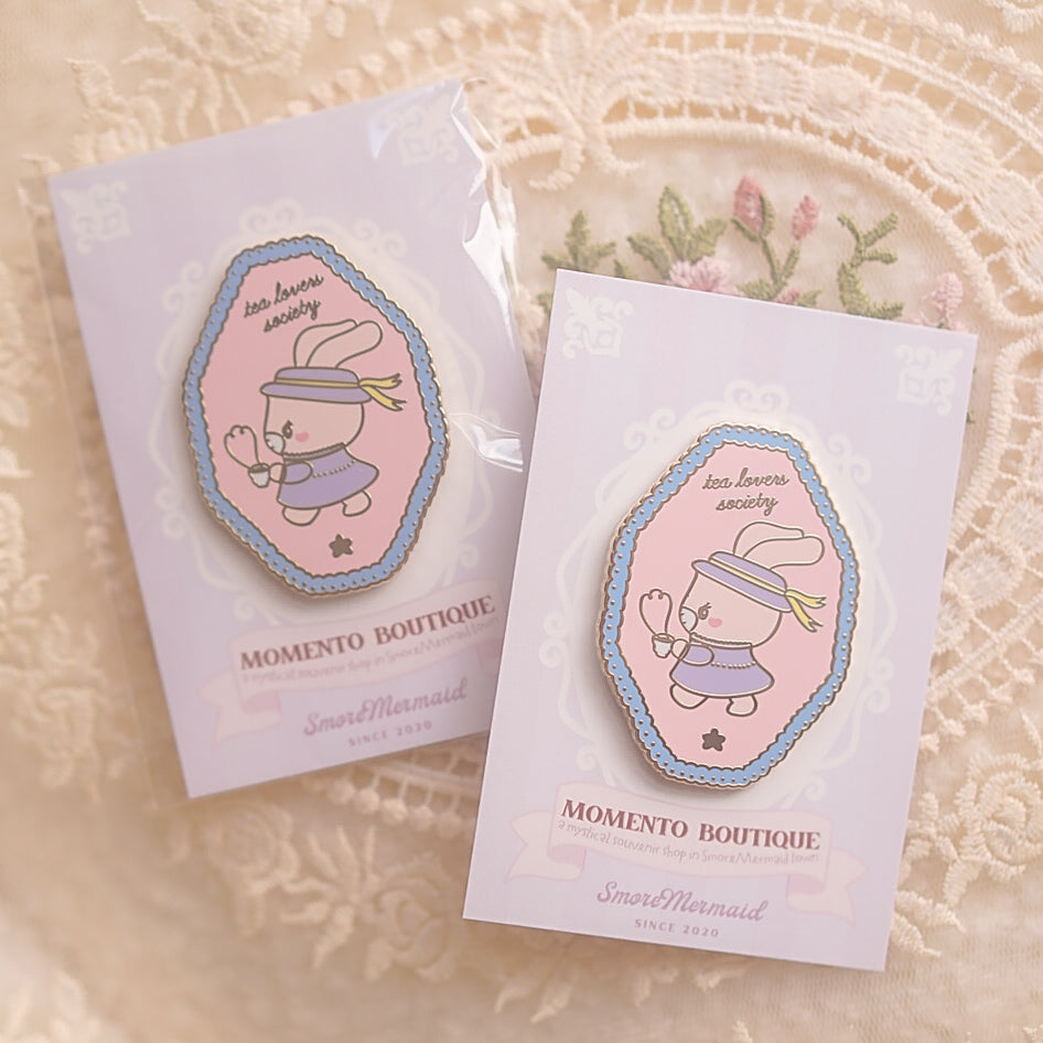 Tea Lovers Society Hard Enamel Pin