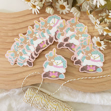 Load image into Gallery viewer, Teddy Mint Carousel - Premium Velvet Sticker
