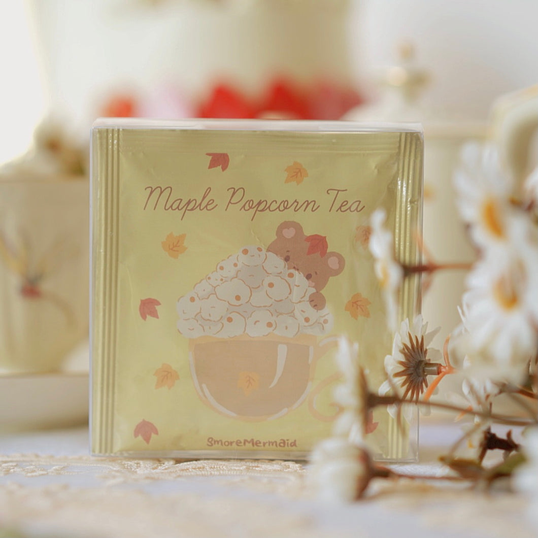 Maple Popcorn Tea, Baby Box of 6 pouches