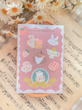 Load image into Gallery viewer, Strawberry Shortcake Sticker Sheet (A6 size)
