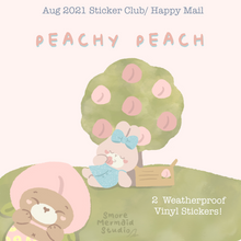 Load image into Gallery viewer, August 2021 Happy Mail, Kawaii sticker club
