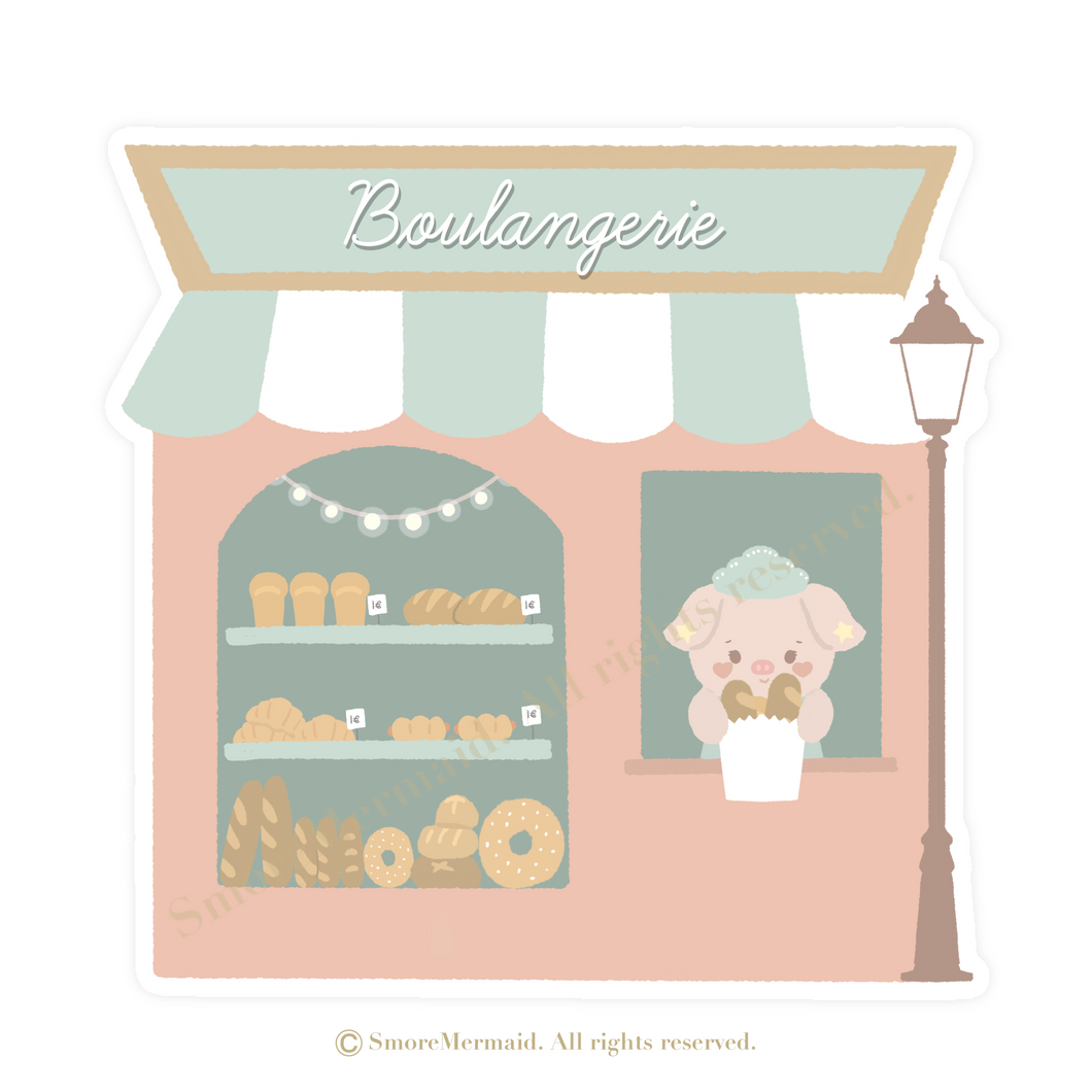 Boulangerie Vinyl Sticker