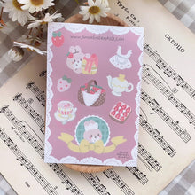 Load and play video in Gallery viewer, Strawberry Shortcake Sticker Sheet (A6 size)
