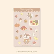 Load image into Gallery viewer, Autumn Forest Sticker Sheet
