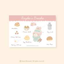 Load image into Gallery viewer, Raybie&#39;s Breakie Sticker Sheet
