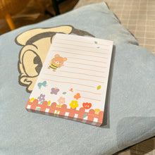 Load image into Gallery viewer, Teddy’s Spring Garden NotePad
